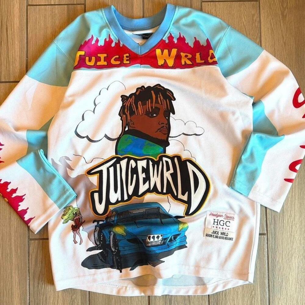 NWT Headgear Classics Juice Wrld Hockey Jersey - Size M